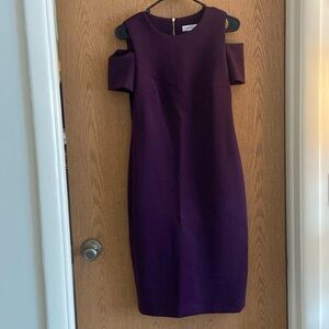 Dark Purple Calvin Klein Dress